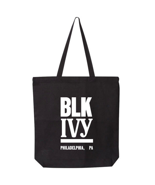 Blk Ivy Logo Tote Bag
